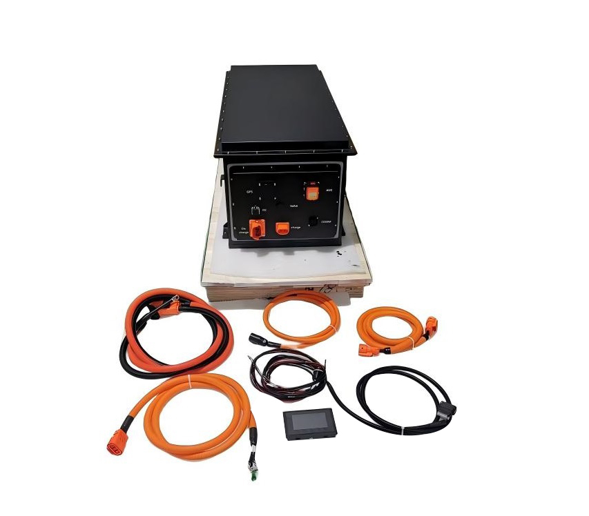 kasus perusahaan terbaru tentang Power Grid Pioneer – 332.8V 132Ah Li-ion Battery System for Grid Construction Tracked Vehicles