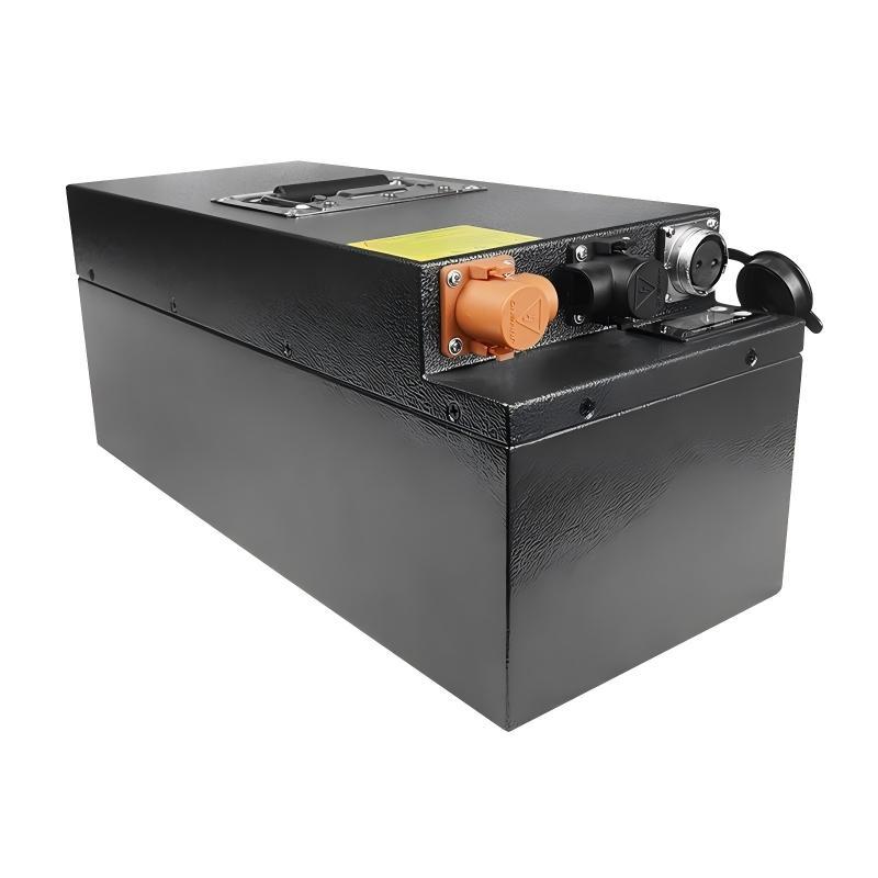 kasus perusahaan terbaru tentang Penyapu Listrik Berkapasitas Tinggi 24V200AH Membantu Taman Logistik Mencapai Transformasi Pembersihan yang Efisien