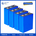LiFePO4 Lithium Battery Deep Cycle OEM ODM 3.2V 100AH 280AH 320AH Home Energy Storage Lithium-ion Prismatic Battery Cell