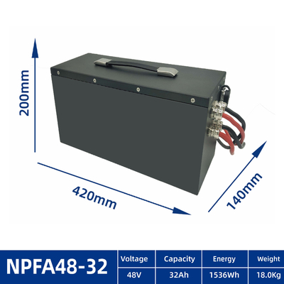 OEM ODM AGV EV Lithium Battery Pack  24V 48V 60V 72V 80V Lifepo4 With Smart BMS
