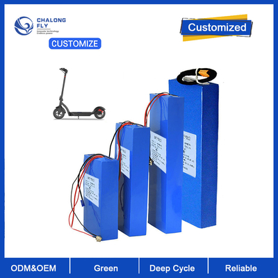 Customized 3.7V Lithium Ion Battery Pack Rechargeable For E Bike