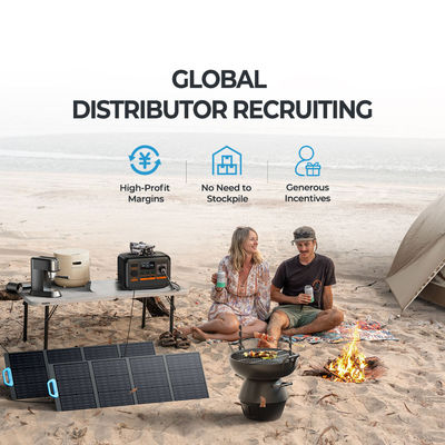 Bluetti New Products AC2p Solar Power Bank 60000mah 230wh 300w Portable Power Station Solar Generator