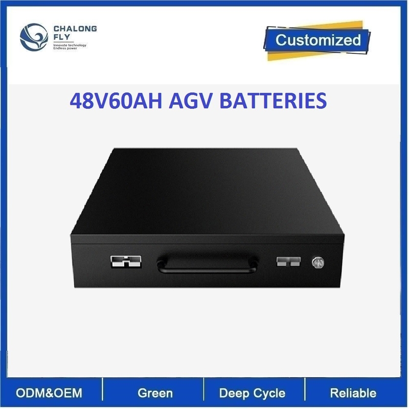 CLF Electric Forklift AGV Carrier LiFepo4 EV Lithium Battery Packs OEM ODM 24V 48V 60Ah RS485 communication