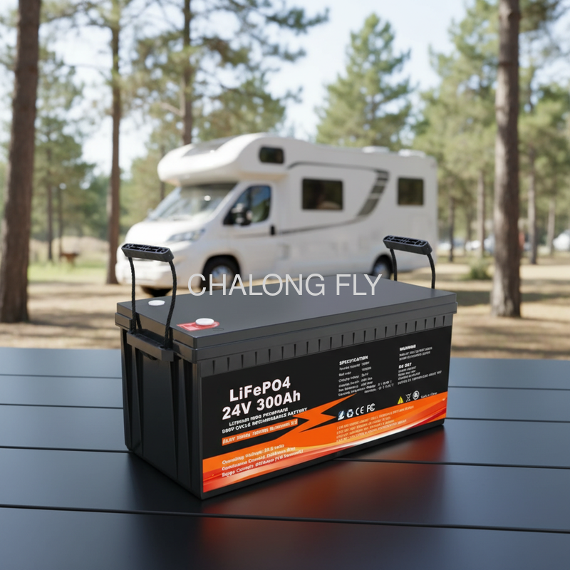 48V 100Ah LiFePO₄ Battery with 5.12kWh High Capacity, 4000+ Cycles, and IP67 Waterproof for RVs and Solar Storage