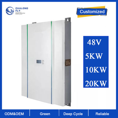 LiFePo4 Baterai Lithium OEM ODM 10KWH 5KWH 48V Home Power Wall Lifepo4 Baterai Lithium Sistem Penyimpanan Energi Surya