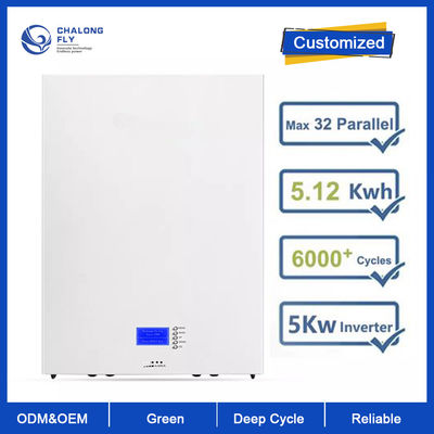LiFePo4 Baterai Lithium 48V 100AH ​​200AH Baterai Lithium Iron Phosphate OEM ODM Home Backup Solar Power Storage System
