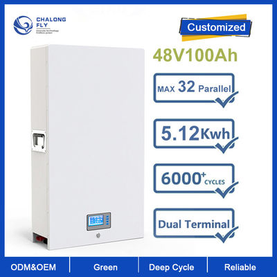 LiFePO4 Lithium Battery OEM ODM 48V 100AH 200AH 300AH Powerwall Off Grid Household Baterai penyimpanan energi surya