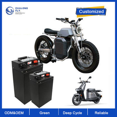 Baterai Lithium LiFePO4 OEM ODM 60V 72V 60AH 80AH 120AH Baterai Skuter Listrik Grosir 80AH 100AH Baterai Li-ion
