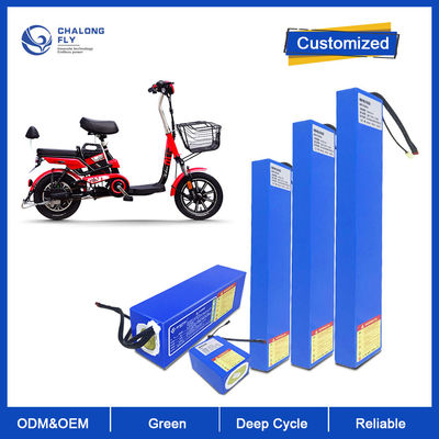 LiFePO4 Lithium Battery 48V 60V 72V 20AH 40AH 60AH Baterai Lithium Ion OEM ODM yang dapat diisi ulang untuk E-Scooter / Kursi Roda