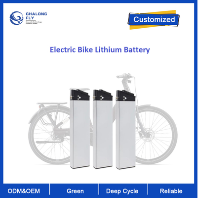 Sepeda Listrik Disesuaikan Baterai Lithium 36V 48V Perlindungan Ganda 18650 sel baterai LiFePO4 NCM OEM
