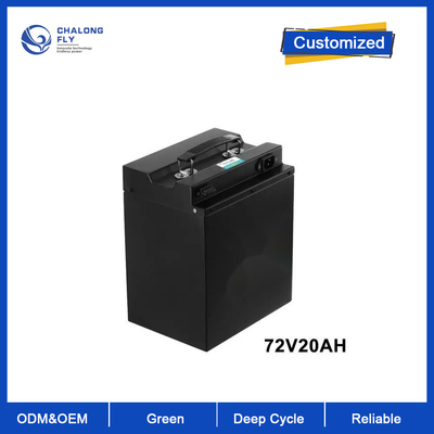 Paket Baterai Kustom 72V 20ah 80ah Baterai Lithium Ion LiFepo4 Untuk 1000W ~ 5000W Motor Skuter Sepeda Motor Listrik