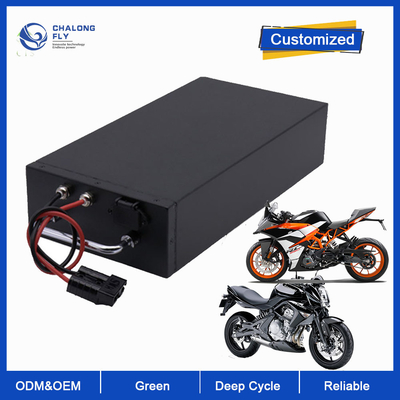 LiFePO4 Lithium Battery 60V 72V 30AH 40AH 60AH 80AH 120AH OEM ODM Lithium Battery Packs Untuk E-Bike/Motorcycle/Wheelchair