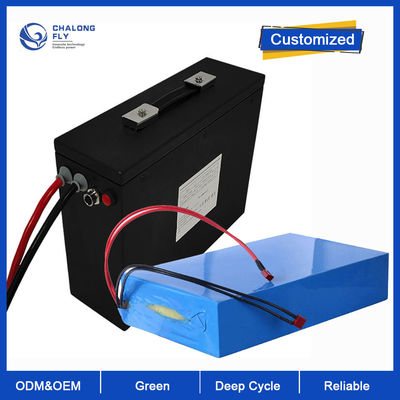 LiFePO4 Lithium Battery 60V 72V Lithium Iron EV Battery Pack OEM ODM Lithium Battery Packs Untuk Sepeda Motor / Kursi Roda