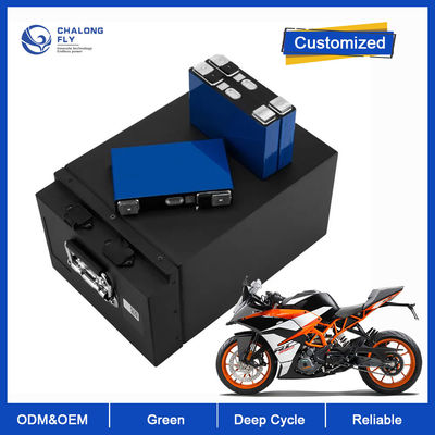 LiFePO4 Lithium Battery 52V 60V 72V 96V 30AH 50AH 100AH Baterai Lithium Ion Custom Untuk E-bike/E-motorcycle/E-wheelchair