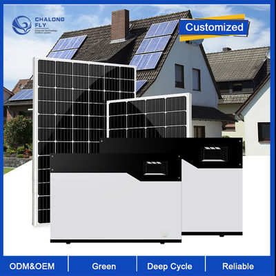 OEM/ODM Disesuaikan LiFePO4 Baterai Powerwall Rumah 48V 100Ah dengan 3000 Siklus Hidup