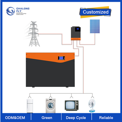 OEM ODM baterai lithium lifepo4 Solar Lithium Ion Battery Pack 48V 100Ah 200Ah baterai sepeda motor listrik