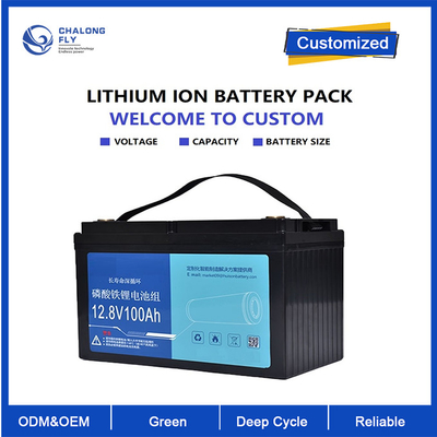 OEM ODM LiFePO4 Lithium Battery Trolling Motor 12V100Ah Baterai Skuter Listrik Paket baterai lithium yang disesuaikan