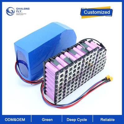 LiFePo4 Baterai Lithium Isi Ulang OEM ODM 24V 36V 60V 12AH 24AH Kemasan Baterai Lithium-ion Untuk E-Scooter / Kursi Roda
