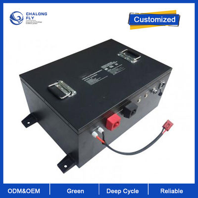 LiFePo4 Baterai Lithium 48V 150AH 200AH 300AH 500AH 72V Baterai Isi Ulang Lithium-ion Baterai Kustom Golf Cart