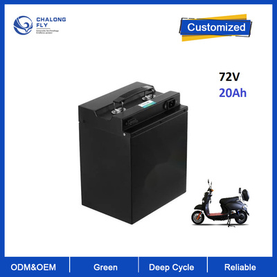 Disesuaikan BMS Deep Cycle 72V 20Ah 25Ah 30A Ebike Motor Skuter Listrik Lifepo4 Baterai Lithium Fosfat OEM ODM