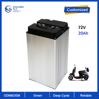 Baterai lithium 60V 38,5Ah yang disesuaikan untuk Sepeda Motor Skuter Listrik LiFePO4