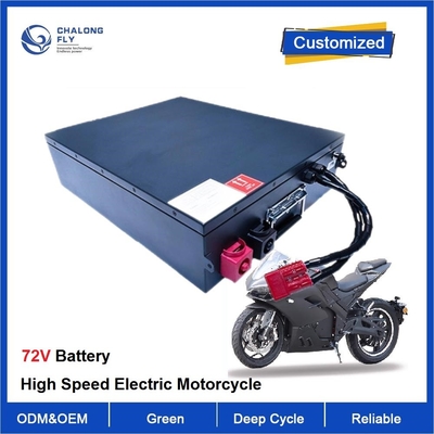 72V 50Ah 100AH ​​LiFePO4 Kecepatan Tinggi Ebike Scooter Baterai Sepeda Motor Baterai lithium Ion