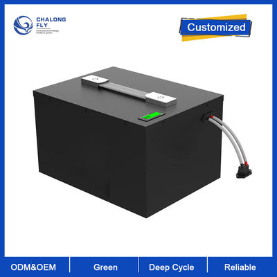 Baterai Lithium LiFePO4 OEM ODM Paket Baterai Lithium Ion Forklift Listrik 48V 60V 72V Sepeda Roda Tiga Listrik