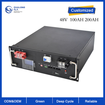 OEM ODM LiFePO4 Lithium Battery Waterproof 48V 51.2V 100Ah 150Ah 200Ah paket baterai lithium