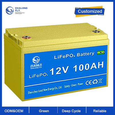 OEM ODM Lead Acid Replacement LiFePO4 Lithium Baterai 12.8V 100AH 200AH Terisi ulang Untuk EV