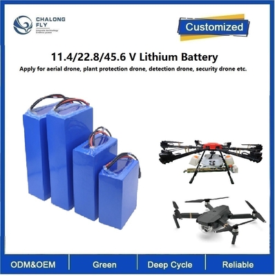 CLF OEM baterai lithium 22000Mah LiFePO4 NCM 22.8V 33V 43.2V 6S 12s Lithium Ion Battery Packs Untuk Aerial Detector Drone