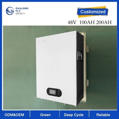 CLF 5KWH 10KWH 15KWH Energi Surya Baterai Lithium Ion LiFePO4 6000 Siklus 48V 100AH 200AH Penyimpanan Energi Rumah