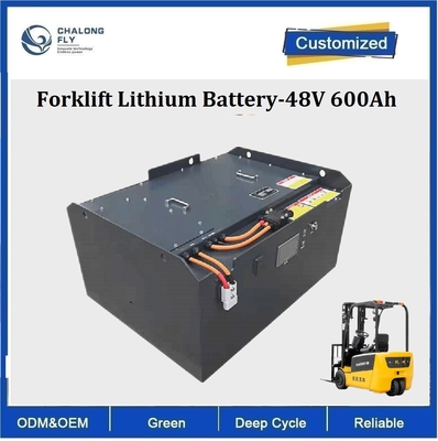 CLF 48V600Ah LiFePO4 Lithium Battery Packs Lithium Iron Phosphate Battery Untuk Toyota Heli Forklift AGV Robot Scooter