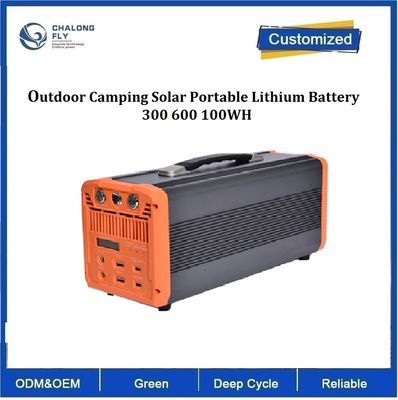 CLF LiFePO4 Outdoor Camping Baterai Lithium Surya Daur Ulang Lithium Baterai Lithium Portable Battery Packs300 600 100WH