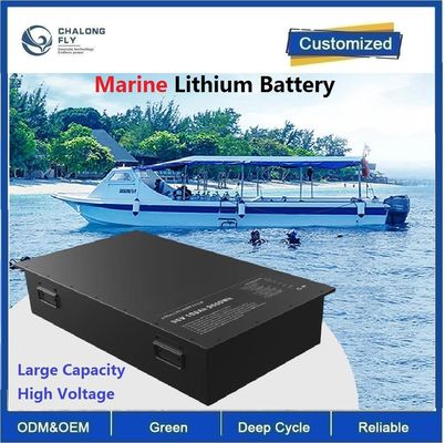 CLF OEM ODM LiFePO4 EV Lithium Battery Pack Waterproof 96V 120V 360V 100ah 200Ah Untuk Perahu Laut Kapal EV Tegangan Tinggi