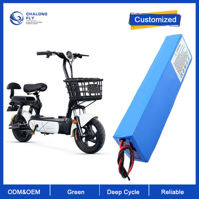 Baterai Lithium LiFePO4 OEM 24V 36V 48V 60V 30AH Baterai Li-Ion 40AH 60AH Untuk Kursi Roda/Motor E/E-Bike/E-scooter