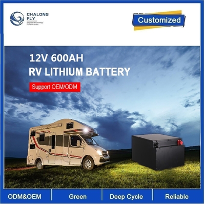 CLF 12V 600Ah Lithium Iron Phosphate Baterai LiFePO4 100Ah 200Ah 300Ah 12V 24V Untuk RV Camper Boat
