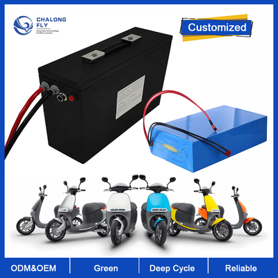 LiFePO4 Lithium Battery OEM ODM 36V 48V 60V 25AH Li-Ion Battery 60AH 100AH 120AH Untuk E-Wheelchair/E-Motorcycle/E-Bike