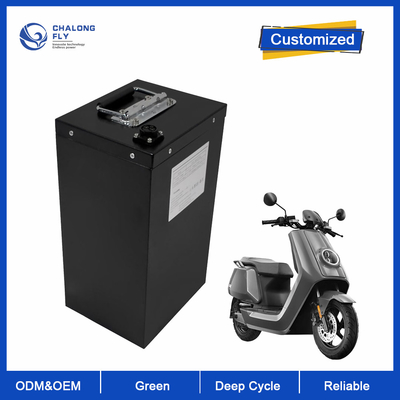 LiFePO4 Lithium Battery Disesuaikan 60V 72V Li-Ion Electric Motorcycle Battery Pack 300AH 500AH E-Bike/Wheelchair