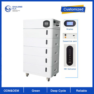 CLF SMS 51.2V 15kWh Baterai Lithium Surya 48V 51.2V 280Ah 300Ah 314Ah 15kwh Sistem Surya Baterai LiFePO4 Portabel