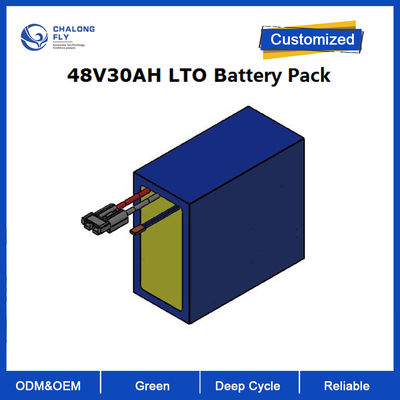 CLF OEM ODM 3C Pengisian Cepat 48V30AH Baterai LTO untuk Litium Titanat Robot