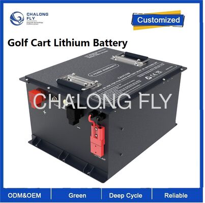 Baterai Lithium Golf Cart Listrik 48V 72V 96V 50Ah 100Ah 105Ah 150Ah Li Ion Lithium Battery LifePO4 Paket Baterai Sepeda Motor Roda Tiga Listrik