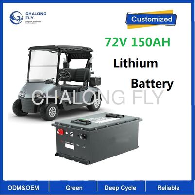Baterai LiFePO4 Lithium Ion 72V 200AH Tahan Air IP67 untuk Kereta Golf
