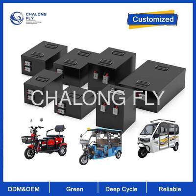 60V100Ah IP67 Waterproof Electric Golf Cart Battery dengan Siklus Hidup yang Panjang untuk Transportasi Beban Berat