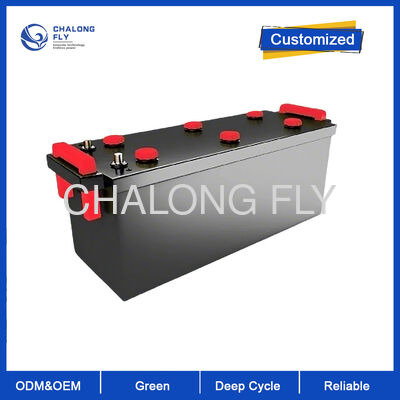 24V 200Ah Deep Cycle RV Lithium Battery dengan IP67 Waterproof dan 4000+ Siklus untuk Motorhome Travel & Camping