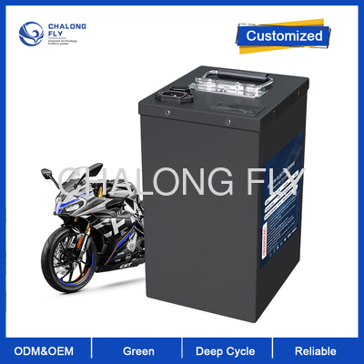 Sepeda motor listrik 72V 60Ah Baterai lithium debit tinggi dengan 200A arus puncak BMS