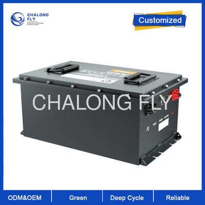 48V 190Ah LiFePO4 Golf Cart Baterai dengan 5000+ Siklus, 9,12kWh Kapasitas Tinggi dan IP65 Waterproof Enclosure