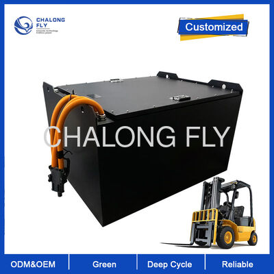 36V 200Ah LiFePO4 Forklift Lithium Battery dengan 6000+ Cycle Life IP67 Waterproof dan Fast Charging untuk penggunaan industri
