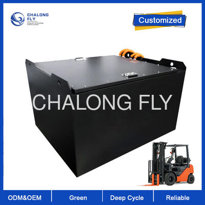 Baterai LiFePO4 kapasitas besar 36V 300Ah dengan umur siklus 6000+ dan tahan air IP67 untuk Forklift Multi-Shift
