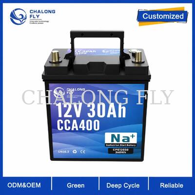 12.8V 30Ah 400CCA Natrium-Ion Jet Ski dan Kapal Nelayan Starter Baterai
