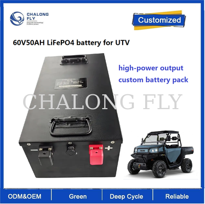 Baterai LiFePO4 60V 50Ah untuk ATV & UTV | Baterai Litium 3,04kWh